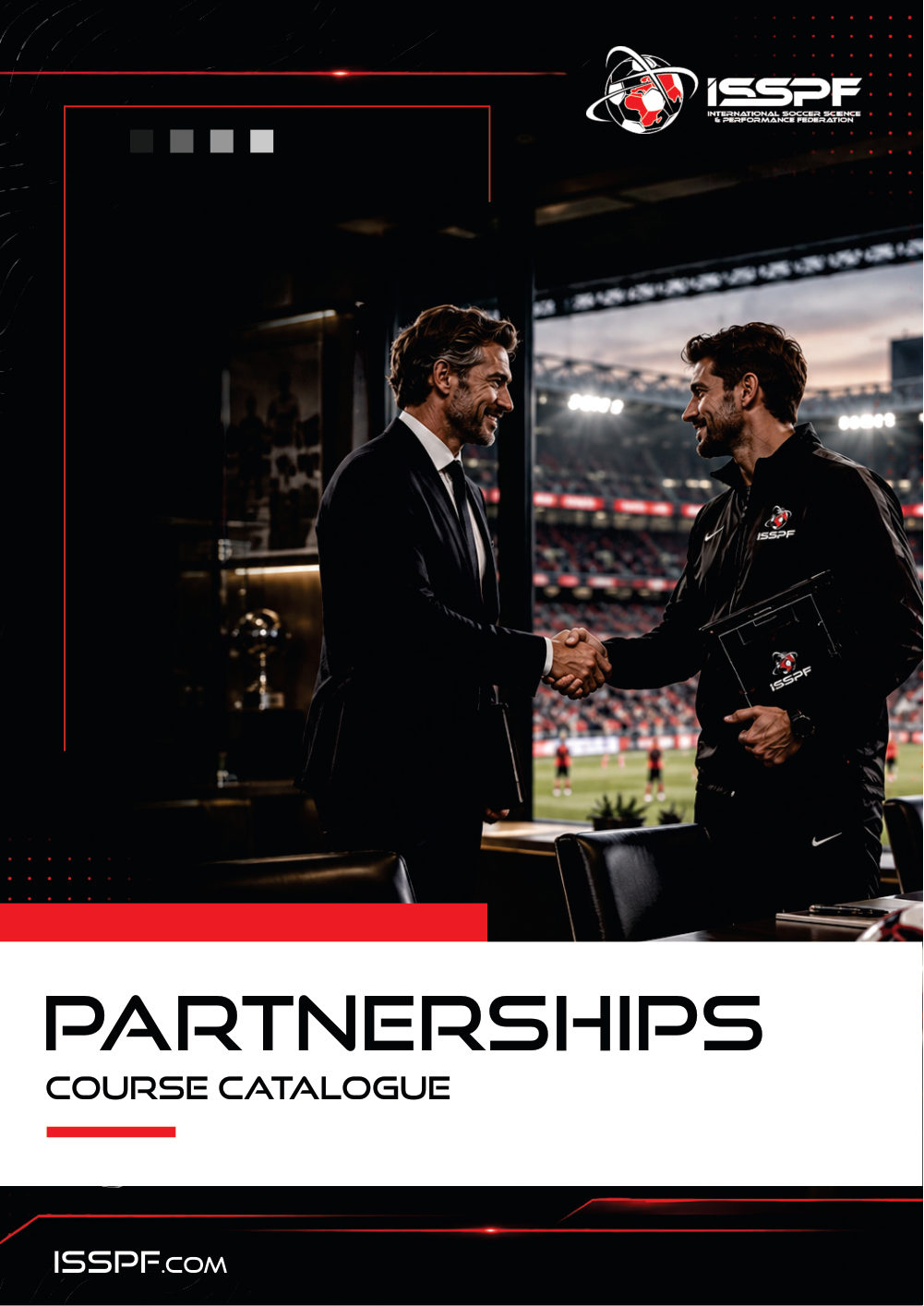 ISSPF Partnerships Course Catalogue cover